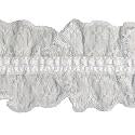 Wrights Ruffled Stretch Lace - 1 1/2"