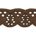 Wrights Eyelet Flat Loop - 1 7/16"