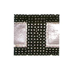 Wrights Pleather Square Band - 1 1/2"