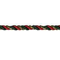 Wrights Red/Green/Gold Twisted - 3/16"