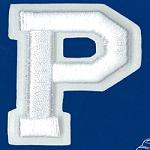 Wrights Letter P Raised Embroidery