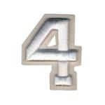 Appliques | Number 4 Raised Embroidery – JKM Ribbon & Trims