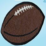 Wrights Leatherette Football