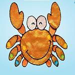 Wrights Crab with Dots