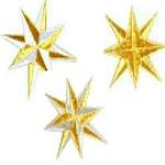 JKM Large 8 Point Star Applique (Iron On)