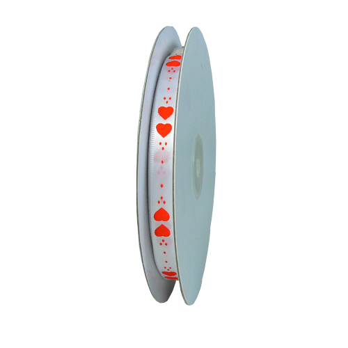 JKM Satin with Double Hearts