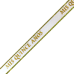 JKM Special Ocassion Messages on Metallic Edge Satin