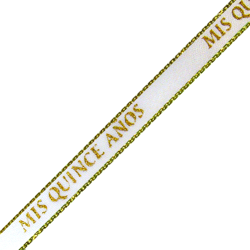JKM Special Ocassion Messages on Metallic Edge Satin