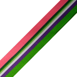 JKM Horizontal Stripes Grosgrain - 1 1/2" Width