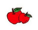 JKM Small Apples Applique (Iron On)