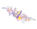 JKM Butterfly/Floral Multi Applique (Iron On)