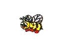 JKM Small Bumblebee Applique (Stick On)