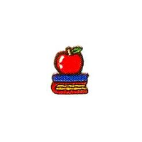 JKM Small Textbooks with Apple Applique Iron & Stick On