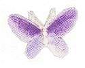 JKM Medium Purple Butterfly Applique (Iron On)