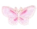 JKM Light Pink Butterfly Applique (Stick On)