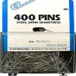 Wrights Steel Seamstress Pins - 1 1/16" Width