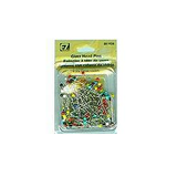 Wrights Glass Head Pins - 1 1/4 Width