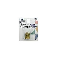 Wrights Solid Brass Thimble - Size Small