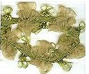 JKM Organdy Flower Garland Trim