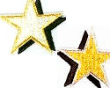 JKM Large Shadowed Star Applique (Iron On)