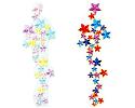 JKM Colored Star Cluster Applique (Iron On)