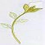 JKM White Closed Rose Applique (Stick On)