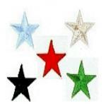 JKM 3" Star Applique (Stick On)