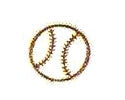 JKM Small Baseball Applique (Stick On)