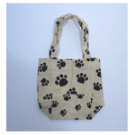 JKM Paw Print Cotton Bags