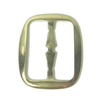 JKM Stamped Center Bar Buckle - 1 1/2"