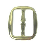 JKM Stamped Center Bar Buckle - 1 1/2"