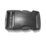 JKM Contoured Side Release Buckle - 1" (ID: WBPL217B-16BK)