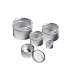 JKM Tin Cans with Clear Lid