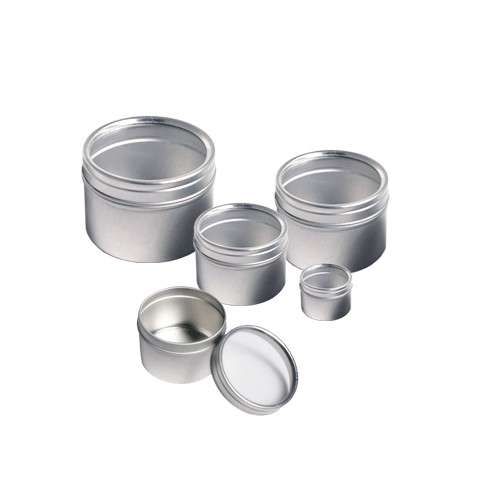 JKM Tin Cans with Clear Lid