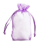 JKM Organza Gusset Bag with Thin Cord