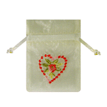 JKM Sheer Bags with Embroidered Designs