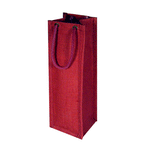 JKM Jute Wine Bag with Rope Handle