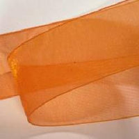 Morex Basic Organdy Sheer Ribbon with Monofilament Edge - 1/8" ; 50 Yards