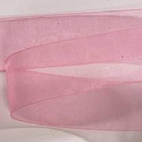 Morex Basic Organdy Sheer Ribbon with Monofilament Edge - 3/8" ; 25 Yards