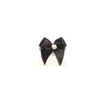 JKM Large Bow with Faux Pearl - 1 Width