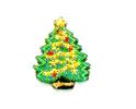 JKM Small Green Christmas Tree Applique (Iron On)