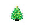 JKM Small Christmas Tree Applique (Stick On)