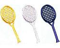 JKM Tennis Racket Applique (Iron On)