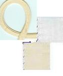 JKM White & Natural Spaghetti Straps