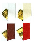 C & G Craft Velvet Ribbon with Poly Gold Backing Waterproof